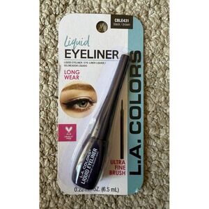 L.A. Colors All Day Wear Fine-Tip Liquid Eyeliner‎ CBLE431 BLACK/BROWN Sealed
